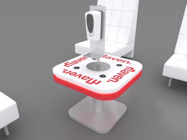 MOD-9007 Hand Sanitizer Stand  -- Image 2